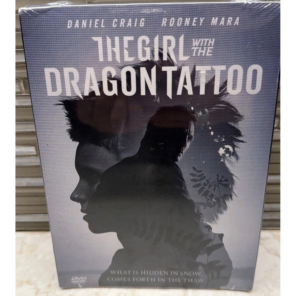 The Girl With‎ The Dragon Tattoo DVD Video Daniel Craig Rooney Mara New Sealed